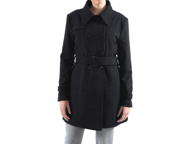 Alpine Swiss Keira Womens Trench Coat Double Breasted Wool Jacket Belted Blazer