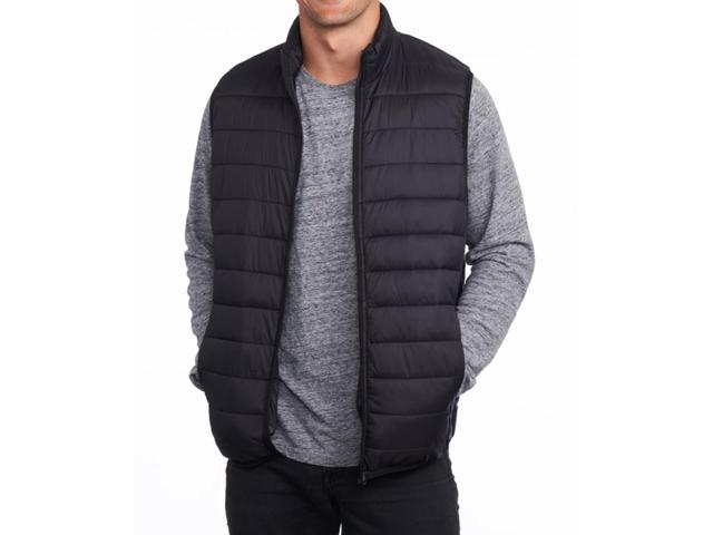Alpine Swiss Mens Down Alternative Vest Jacket Lightweight Packable Puffer Vest