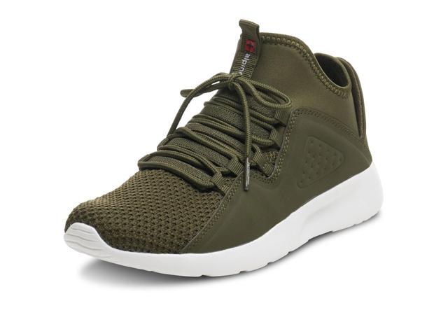 Alpine Swiss Mens Fashion Sneakers Lightweight Knit Top Elastic Sock Tennis Shoe