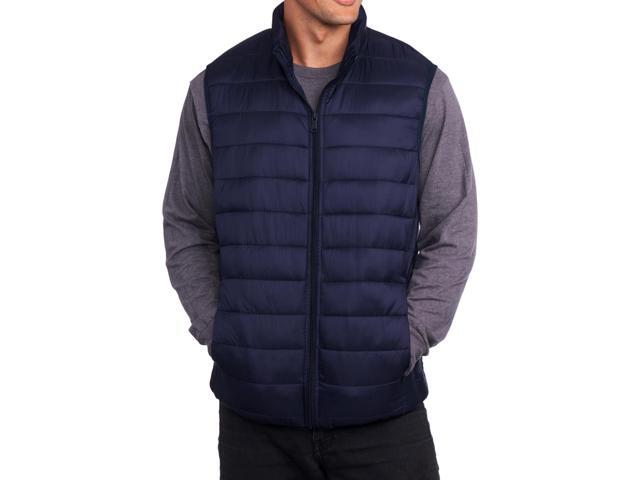 Alpine Swiss Mens Down Alternative Vest Jacket Lightweight Packable Puffer Vest