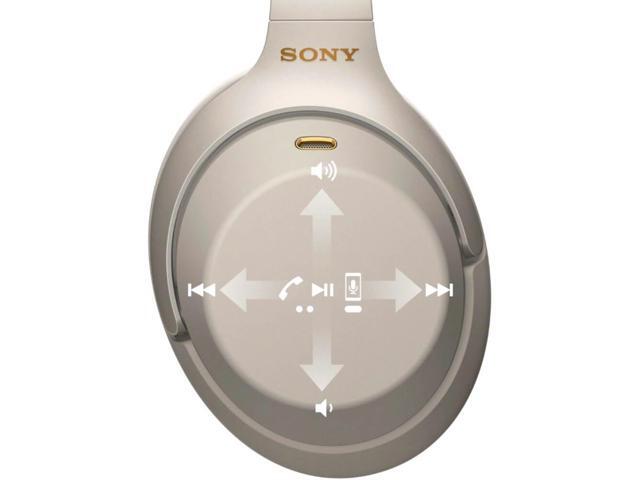 Sony WH-1000XM3/S Wireless Industry-Leading Noise-Cancelling Over-Ear Headphones with Google Assistant (Silver)