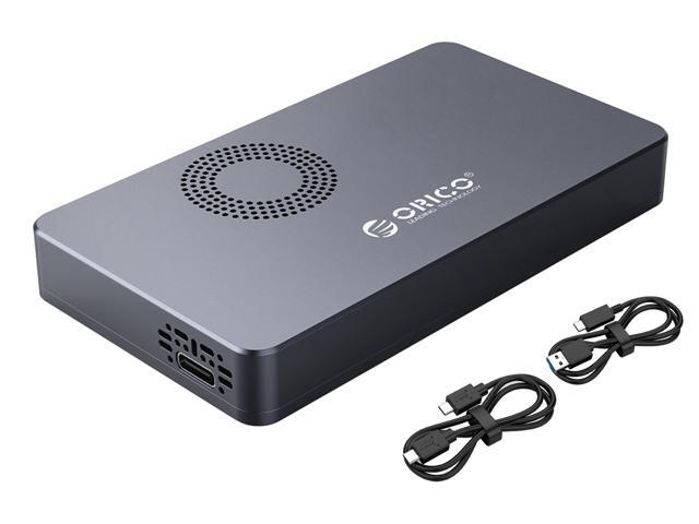 ORICO M2 NVME SSD Case Self-Cooling SSD Enclosure for M2 M Key M+B Key SSD Disk USB C 10Gbps Hard Drive Enclosure M2 SSD Box