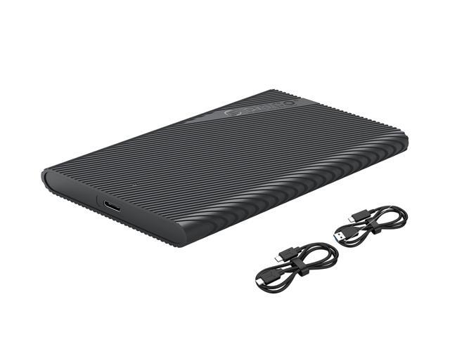 ORICO Tool Free 25 inch SATA to USB 30 Hard Drive Enclosure 5Gbps Up to 4TB UASP SSD HDD Case (2521U3)