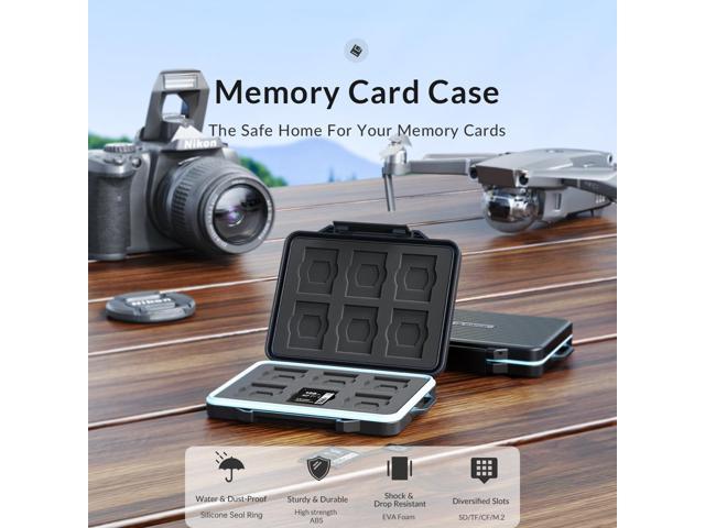 NeweggBusiness - ORICO Waterproof Memory Card Holder Case Anti