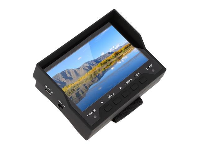 43' TFT LED Portable Network Cable Testing Monitor CCTV Camera Installation Detection System Security Tester for Surveillance Audio Video Input