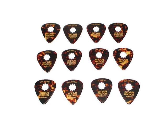 UPC 786136320037 product image for Everly Star Picks 351 Shape Shell Celluloid Guitar Picks .96mm 12 Pack | upcitemdb.com