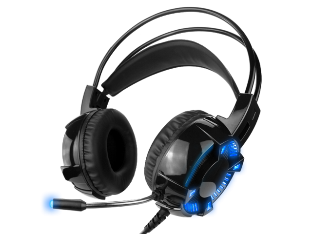 Gaming Headset With Mic 71 Surround Sound LED Headphones for PC Mac Laptop PS4