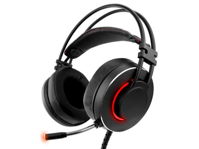 Gaming Headset LED Headphones With Noise Isolating Mic 71 Surround Sound for PC