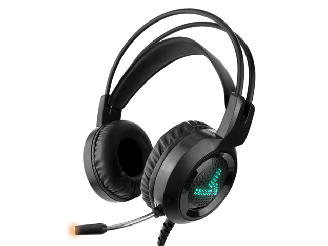 Gaming Headset With Mic 71 Surround Sound LED Headphones for PC Mac Laptop PS4