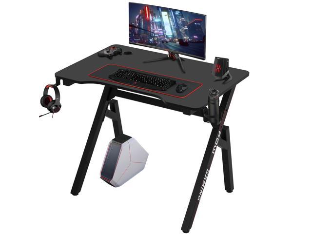 Computer Desk Gaming Desk 35.2'/45.2'/47.2' Student PC Desk Writing Desk Office Desk Extra Large Modern Ergonomic Racing Style Table Workstation.