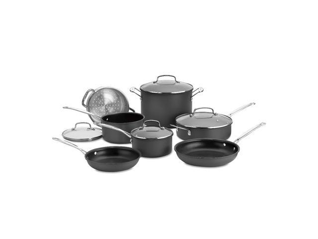 Cuisinart Chef's Classic Nonstick Hard-Anodized 11-Piece Cookware Set