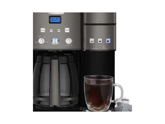 Cuisinart SS-15BKS Stainless Coffee Center 12 Cup Coffeemaker And ...