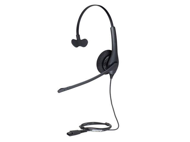 Jabra BIZ 1500 Mono QD Over the Head Corded Headset with Noise Canceling Microphone