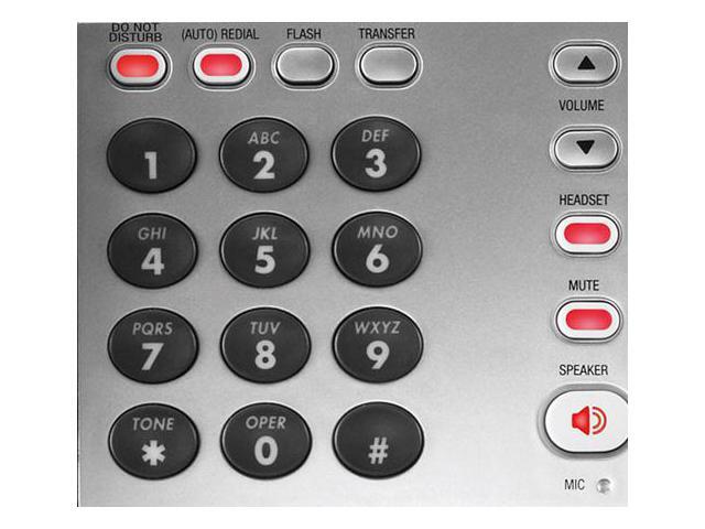 AT & T 1070-R 4-Line Corded Phone w/ Caller ID