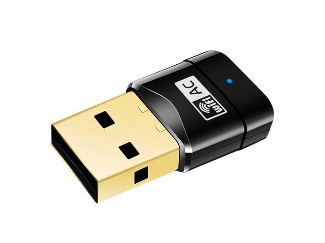 AC600Mbps Wireless Adapter Mini USB Wifi Adapter Wireless Network Adapter 80211ac Dual Band 24G/5G USB Wifi Dongle for Desk