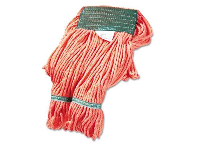 Super Loop Wet Mop Heads Cotton/Synthetic Medium Size Orange BWK502OR
