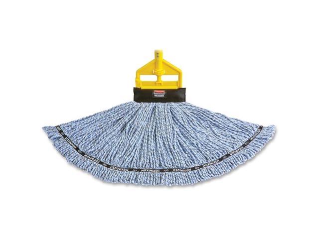 Maximizer Microfiber Mop Heads Large Blue 6/Carton