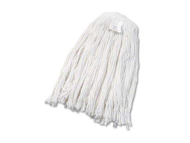 Boardwalk Cut-End Wet Mop Head Rayon No 24 White 2024REA
