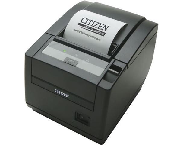 Citizen CT-S601II 3' Direct Thermal Desktop Receipt Printer 203 dpi Serial Top Exit Black - CT-S601IIS3RSUBKP