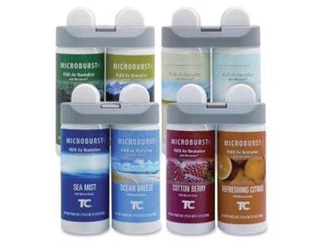 Rubbermaid Commercial 3486092 4 Piece Microburst Duet Variety Fragrance Pack