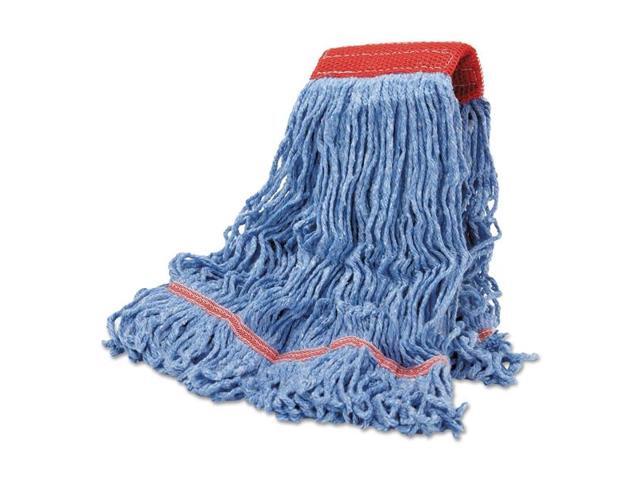 Boardwalk - BWK LM30311L - Cotton Mop Heads Cotton/Synthetic Large Looped End Wideband Blue 12/CT