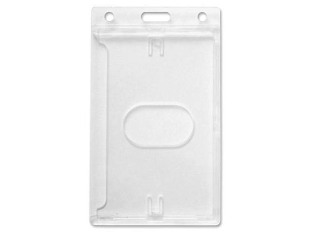 SICURIX Rigid PC ID Badge Dispensers with Thumb Slot - Vertical - Support 2.50 SICURIX Rigid PC ID Badge Dispensers with Thumb Slot - Vertical - Support 2.50