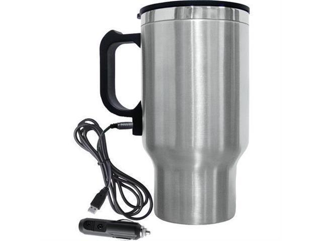 Brentwood Appliances Cmb-16b 16-Ounce Electric Coffee Mug with Wire Car Plug, Black