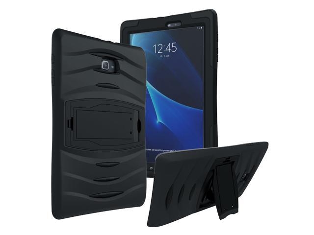 KIQ Heavy Duty Military Armor Case Tablet Cover Built-in Kickstand cut-outs for camera and charging ports For Samsung Galaxy Tab A 80 SM-T350