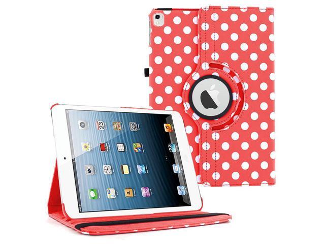 iPad 102 8th 7th Gen Case PU Synthetic Leather Carrying Case Multi-view Stand Folio Portfolio For Apple iPad 2019/2020 8th 7th Generation [Polka
