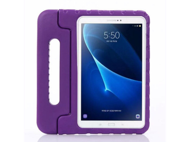 KIQ Kid-Friendly Drop Protection Heavy Duty Case Child-proof Tablet Cover EVA FOAM Portable Carrying Handle For Samsung Galaxy Tab A 101 SM-T580
