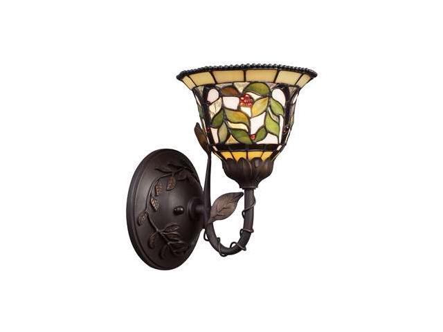 Elk Lighting Latham 1-Light Sconce Tiffany Bronze w/ Highlight - 08014-TBH