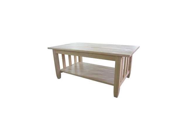 International Concepts BJ6TC Mission Tall Coffee Table