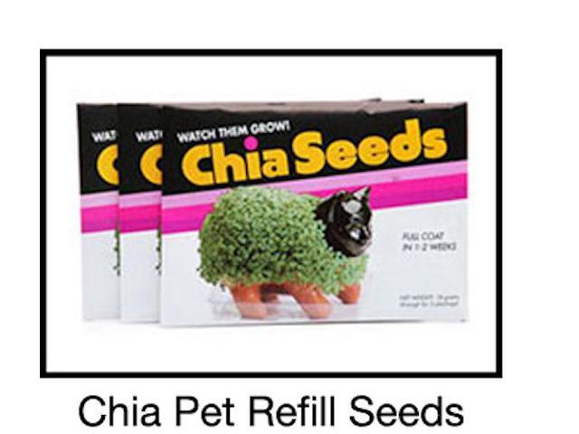 Chia Pet Planter - Seeds (Pack Of 3)