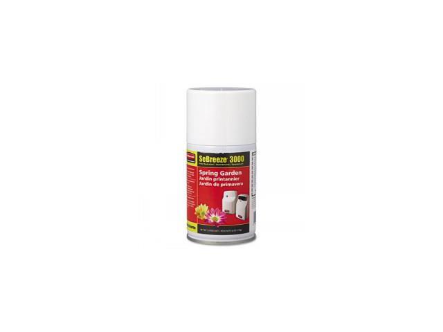Rubbermaid Commercial 5138000000 SeBreeze Fragrance Can Refill Aerosol - 6000 ft - Spring Garden - 1 Each - Odor Neutralizer