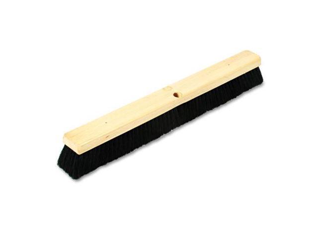 Boardwalk Floor Brush Head 2 1/2' Black Tampico Fiber 24' 20224