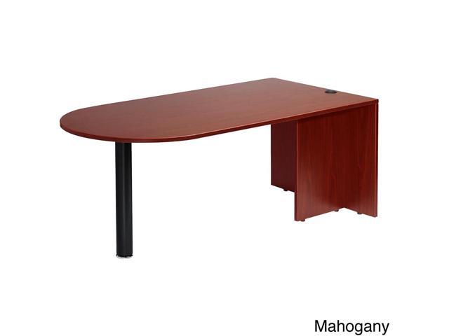 Boss Cherry or Mahogany Finished Bullet Desk