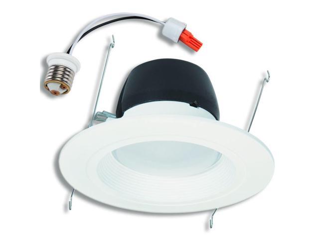 Halo RL560WH6830 LED Downlight Kit 5' & 6' LED Retrofit Module w/Trim Edison Base - White