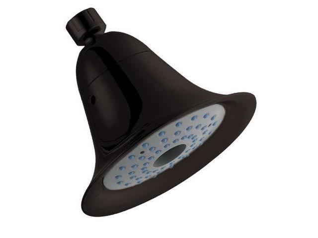 Kingston Brass KX365 Kingston Brass Watersense KX365 6 Diameter High Velocity Aeroflow Shower Head Oil Rubbed Bronze