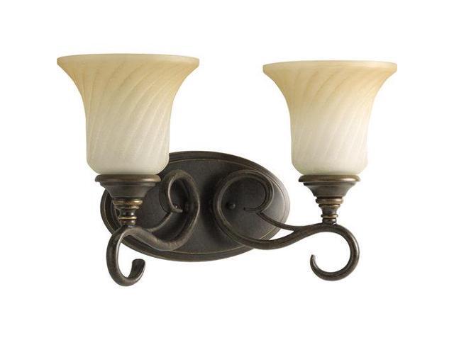 Progress Lighting Kensington Two-Light Bath Fixture - P2784-77