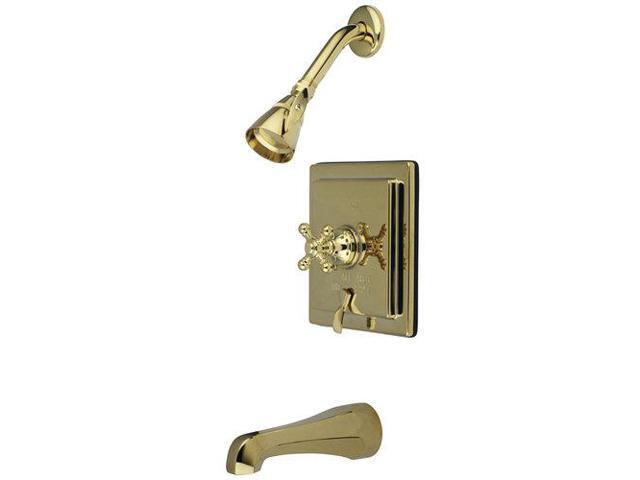 Kingston Brass KB8654BX Tub and Shower Trim with Single Function Shower Head M