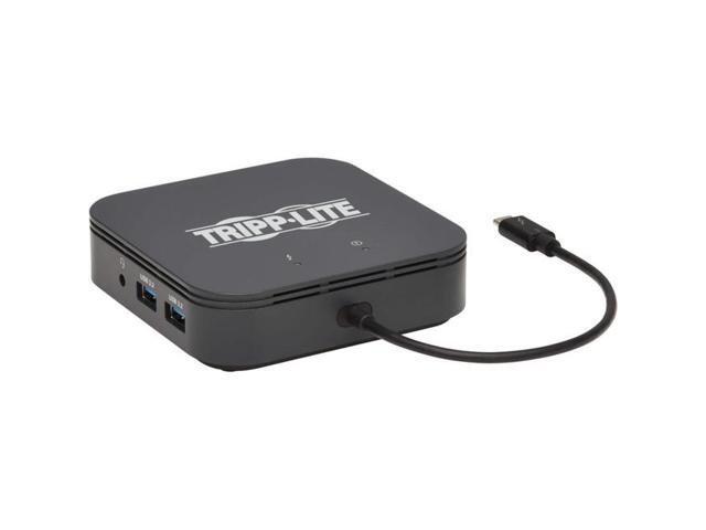 Tripp Lite MTB3-DOCK-04 Docking Station - for Notebook - 60 W - USB Type C - 4 x USB Ports - Network (RJ-45) - HDMI - DisplayPort - Thunderbolt