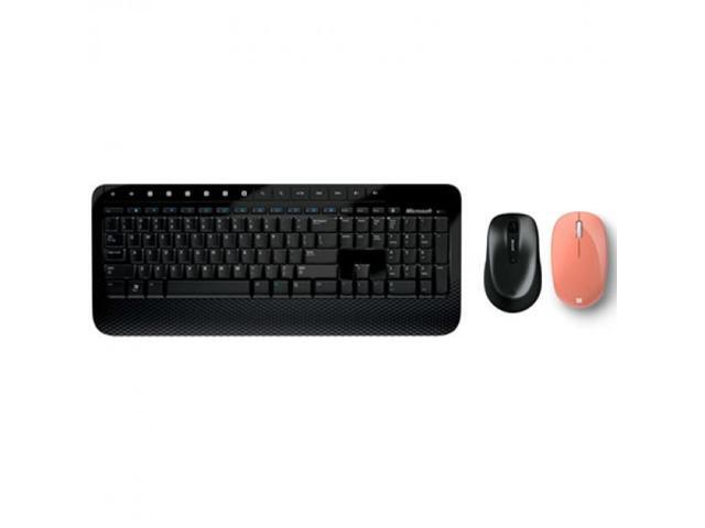 Microsoft Wireless Desktop 2000 Keyboard and Mouse + Microsoft Bluetooth Mouse Peach