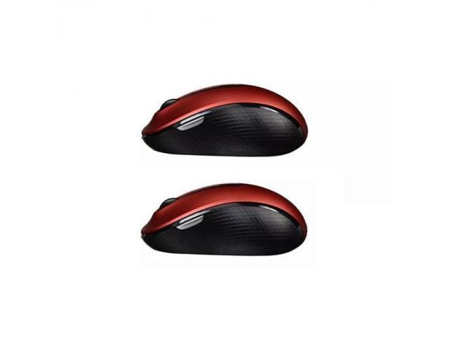 Microsoft Wireless Mobile Mouse 4000 Pack of Two - Radio Frequency Connectivity - BlueTrack Enabled Mouse - Nano Transceiver - 4-way Scrolling & 4
