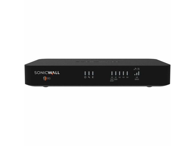 NeweggBusiness - SonicWall TZ80 Firewall w/ Secure Upgrade Plus (3