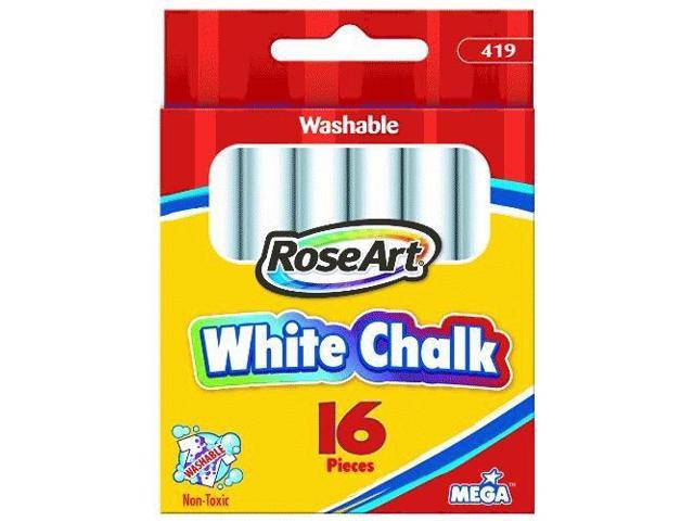 16CT White Chalk By RoseArt