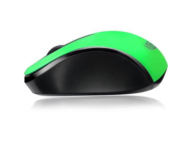 ADESSO IMOUSES70G ADESSO GREEN NEON COLOR 24GHZ WIRELESS OPTICAL MINI MOUSE
