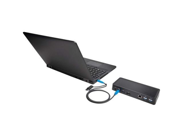 NeweggBusiness - Kensington SD4700P USB-C & USB 3.0 Dual 2K Docking Station w/ 135W adapter - DP & HDMI - Win/Mac