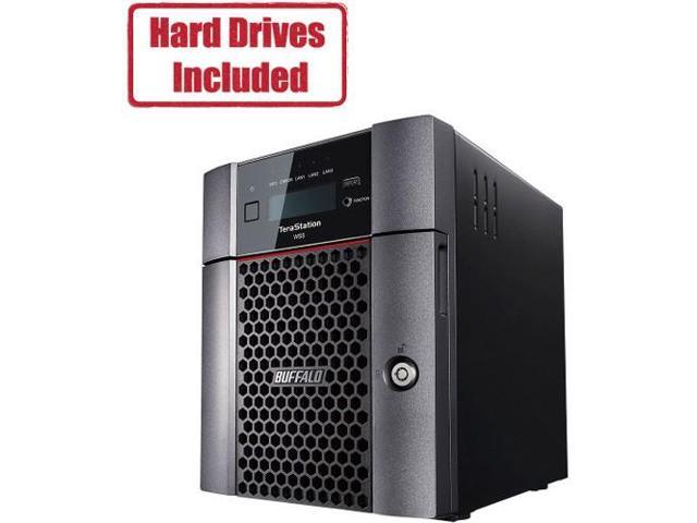 Buffalo TeraStation WS5420DN NAS Storage System - Intel Atom C3338 Dual-core (2 Core) 1.50 GHz - 4 x HDD Supported - 4 x HDD Installed - 8TB.