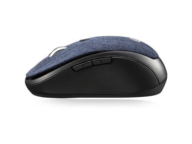ADESSO IMOUSES80L ADESSO 24GHZ WIRELESS BLUE FABRIC MINI OPTICAL MOUSE 5-BUTTON FABRIC SURFA