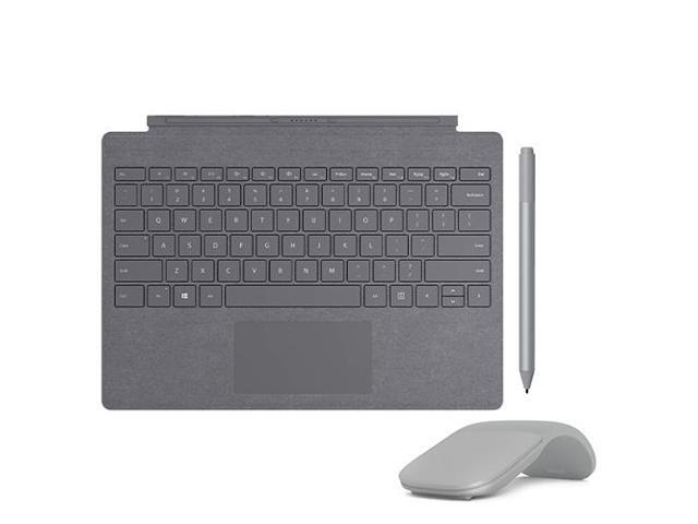 Microsoft Surface Pro Signature Type Cover Platinum + Surface Arc Touch Mouse Platinum + Surface Pen Platinum